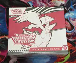 Scarlet & Violet White Flare Pokemon TCG Elite Trainer Box English - Image 1