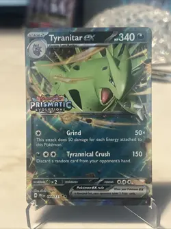 Tyranitar Ex Stamped Promo 064/131 Prismatic Evolutions- Pokemon TCG - Image 1