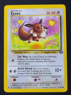 Eevee 51/64 Common Jungle Pokemon Unlimited VLP - Image 1