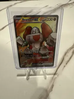 Regirock ex 214/182 SV10: Destined Rivals Pokemon TCG NM - Image 1