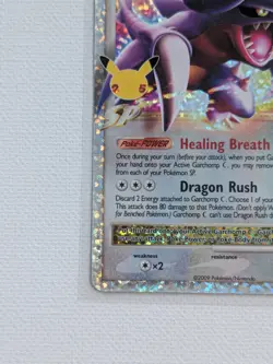 Garchomp C LV.X Pokemon Celebrations: Classic Collection 145/147 NM - Image 2