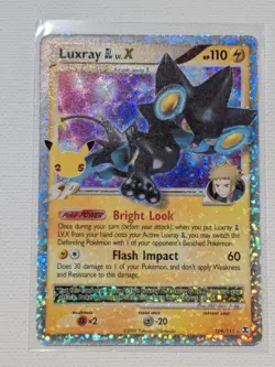 Luxray GL LV.X - 109/111 - Pokemon Celebrations Classic Collection Rare Card NM - Image 1