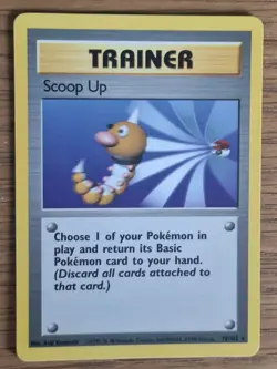 Pokemon Card Scoop Up Base Set Rare 78/102 - NM - Image 1