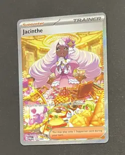 Pokemon Jacinthe 122/088 SIR Full Art Trainer Perfect Order Near Mint - Image 3
