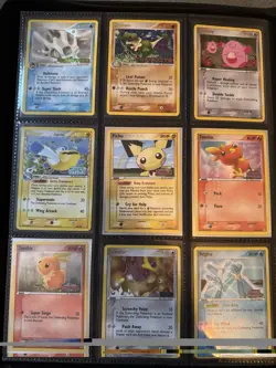 Pokemon 9 Card Reverse Holo Stamp lot - Unseen Forces, Deoxys, Holon Phantoms + - Image 1