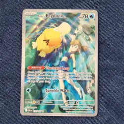 Pokemon TCG Misty's Psyduck 193/182 SV10 Destined Rivals IR Full Art Holo ENG - Image 1