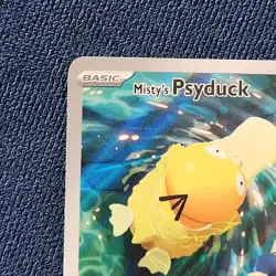 Pokemon TCG Misty's Psyduck 193/182 SV10 Destined Rivals IR Full Art Holo ENG - Image 4