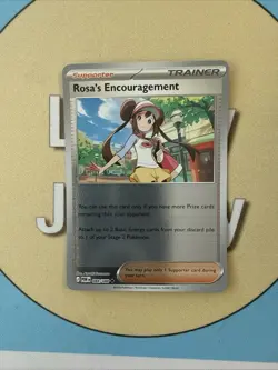 Rosa's Encouragement Reverse Holo Perfect Order #084/088 Pokemon 2026 NM - Image 1