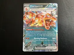 Charizard ex 125/197 Double Rare Obsidian Flames Pokemon Holo Near Mint - Image 1