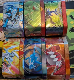 EMPTY Pokemon TCG Tins with Plastic Inserts Bulk Storage Standard No Cards - Image 2