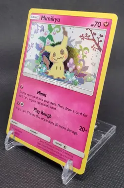 Mimikyu SM163 Sm Holo Black Star Pokemon Promo LP - Image 2