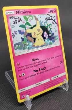 Mimikyu SM163 Sm Holo Black Star Pokemon Promo LP - Image 3