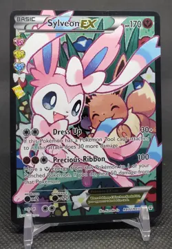 Pokemon Sylveon EX Full Art RC32/RC32 Generations: Radiant Collection Holo LP - Image 1