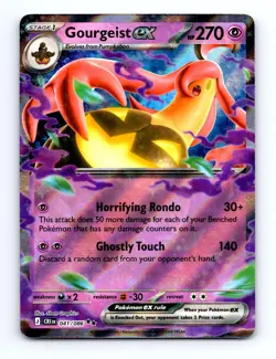 Gourgeist ex 041/086 Double Rare Chaos Rising Pokemon Holo Near Mint - Image 1