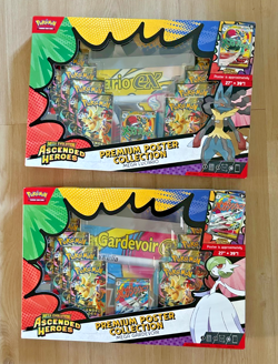 Pokemon lot of 2 Ascended Heroes Premium Poster Collection, Lucario & Gardevoir - Image 1