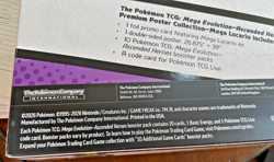 Pokemon lot of 2 Ascended Heroes Premium Poster Collection, Lucario & Gardevoir - Image 2