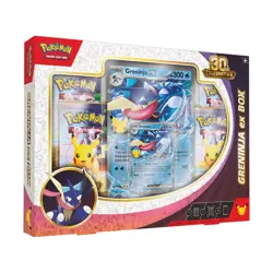 Pokemon TCG: 30th Celebration -- Greninja ex box PRESALE SHIPS 09/16/2026 - Image 1