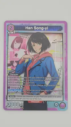 HAN SONG-YI UE17BT/SLG-1-003 SR Union Arena Solo Leveling 003 - Image 2
