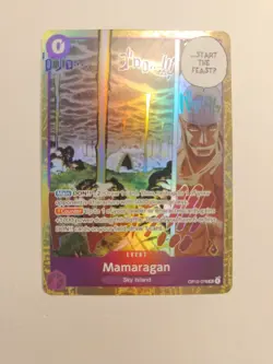 Mamaragan OP15-078 Foil Event EN Bandai ONE PIECE Card Game Sky Island - Image 1