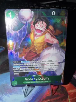 One Piece Monkey.D.Luffy (Alternate Art) OP16-034 The Time of Battle Foil - Image 1
