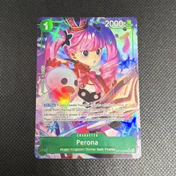 Perona AA SR OP12-034 One Piece TCG English, NM - Image 1