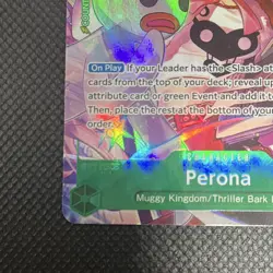 Perona AA SR OP12-034 One Piece TCG English, NM - Image 2