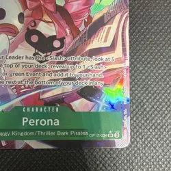 Perona AA SR OP12-034 One Piece TCG English, NM - Image 5