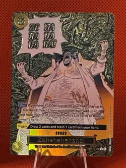 Zehahahahaha! (Alternate Art) #OP16-116 Foil The Time of Battle NM One Piece - Image 1