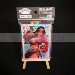 One Piece - Boa Hancock Foil Card Sleeves 67mmX92mm 60ct Standard Size - Image 1