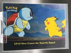 Topps Pokemon Series 2 Ep12 Here Comes The Squirtle Squad - Silver Foil - Image 1