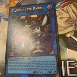 Yugioh ! Silhouhatte Rabbit CH02-EN048 Ultra Rare 1st Edition - Image 1