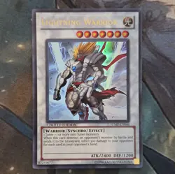 Yu-Gi-Oh! Lightning Warrior Ultra Rare Foil Limited Shonen Jump JUMP-EN046 EN - Image 1