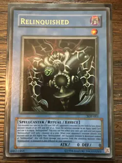 Yugioh Relinquished SDP-001 Ultra Rare LP - Image 1
