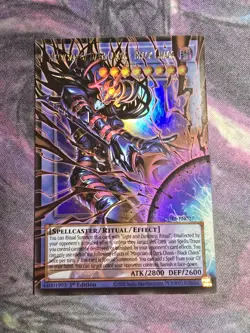 YuGiOh! Magician Of Dark Chaos - Black Chaos Overframe Rare CORI-EN027 - Image 1