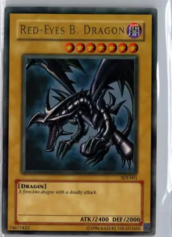 Red-Eyes B. Dragon SDJ-001 Ultra Rare Starter Deck: Joey Yu-Gi-Oh Unlimited LP - Image 1
