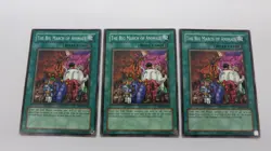 3x THE BIG MARCH OF ANIMALS SPELL UNLIMITED EDITION FET-EN048 COMMON YUGIOH NM - Image 1