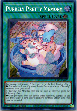 Purrely Pretty Memory - RA02-EN072 - Secret Rare - NM - 1st ed - Yugioh - Image 1