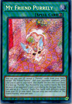 My Friend Purrely - RA02-EN071 - Secret Rare - NM - 1st ed - Yugioh - Image 1