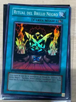LP SPANISH Yugioh Black Luster Ritual SYE-SP025 Super Rare 1st Ed - Image 1