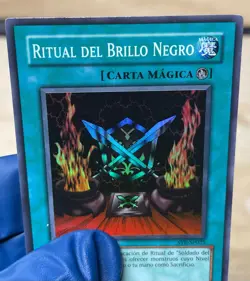 LP SPANISH Yugioh Black Luster Ritual SYE-SP025 Super Rare 1st Ed - Image 2