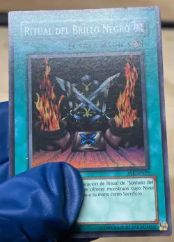 LP SPANISH Yugioh Black Luster Ritual SYE-SP025 Super Rare 1st Ed - Image 3