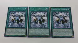 3x STRIKE OF THE MONARCHS 1ST EDITION NECH-EN067 COMMON YUGIOH NM UNPLAYED - Image 1