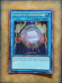 Yugioh Ledger of Legerdemain CYHO-EN067 Secret Rare NM - Image 1