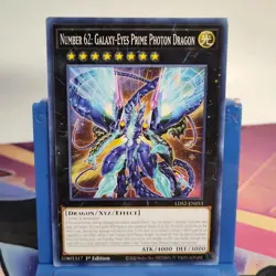 YuGiOh Number 62: Galaxy-Eyes Prime Photon Dragon LDS2-EN053 1st Edition Common - Image 1