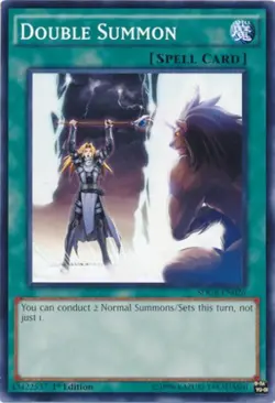 Double Summon - SDGR-EN026 - Common - 1st Edition - Lightly Played - Image 1