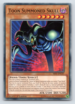 Toon Summoned Skull - SS01-ENC07 - Common - 1st Edition - Yugioh - Image 1