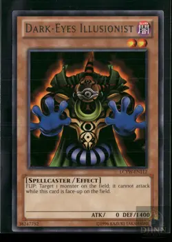 DARK-EYES ILLUSIONIST LCYW-EN112 R YU-GI-OH UNLIMITED NM/M - Image 1