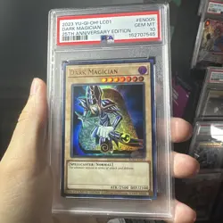 Yugioh Dark Magician En005 25th Anniversary Psa 10 - Image 1