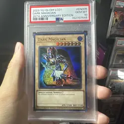 Yugioh Dark Magician En005 25th Anniversary Psa 10 - Image 2