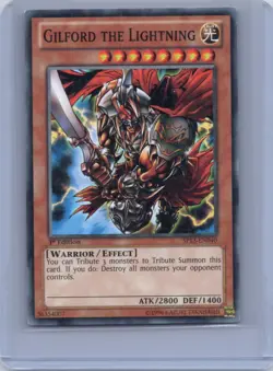 Gilford the Lightning 1st Edition Common Star Pack 2013 SP13-EN040 LP - Image 1